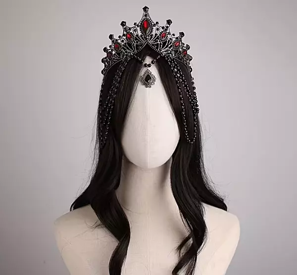 Dark Gothic Queen Crown