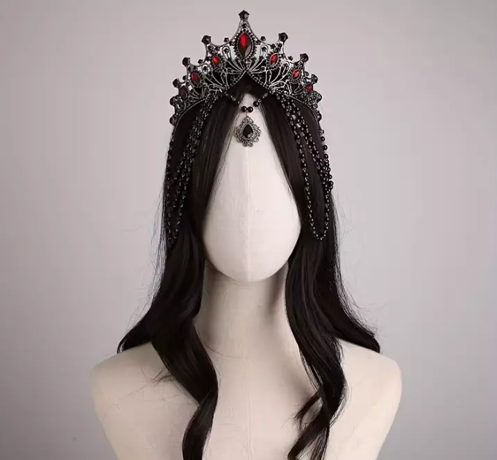 Dark Gothic Queen Crown