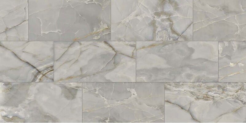 ONYX DARK GREY POLISHED PORCELAIN 12X24