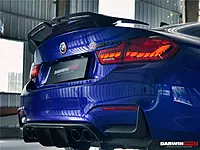BKSS Style Carbon Fiber Trunk Spoiler Wing – BMW M4 F82 Coupe (2014–2020)