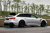 Audi RS6 Avant C8 & RS7 Quattro IMP Performance Carbon Fiber Side Skirts Under Board