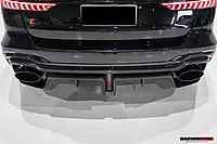 Audi RS6 C8 / RS7 Quattro IMP Performance Carbon Fiber Rear Diffuser | LED & Reflector Panels