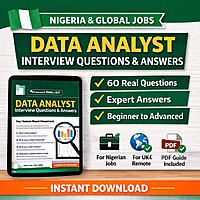 Data Analyst Interview Questions & Answers (60+ Questions) – PDF Download