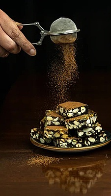 Farmely-Date Bites-Dark choco with orange -20g