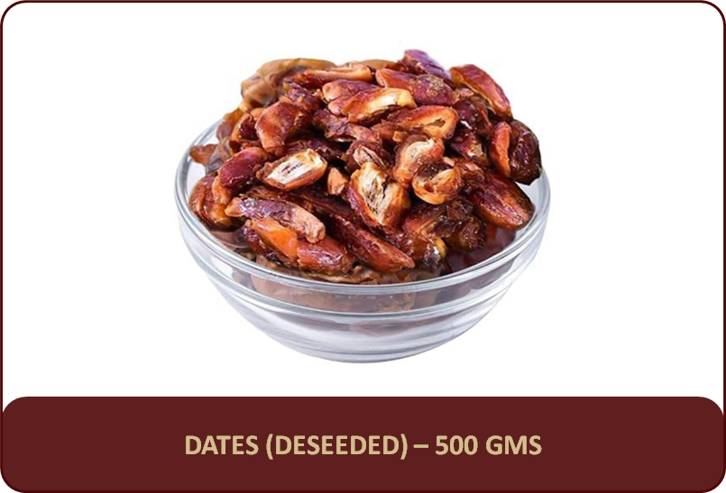 Dates (Deseeded) - 500 Gms
