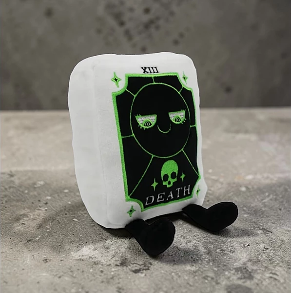 Plush Death Tarot Card