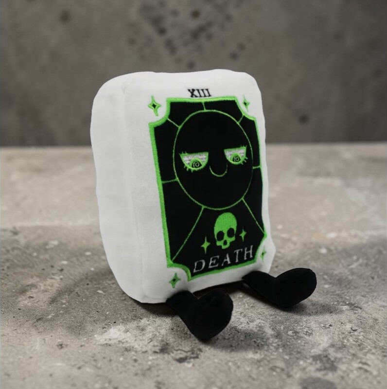 Plush Death Tarot Card
