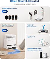 Ecovacs DEEBOT T30 PRO OMNI (White)