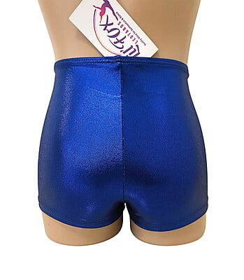DEEP ROYAL BLUE SHINY FOIL PRO SHORTS DEEP ROYAL BLUE SHINY FOIL PRO SHORTS