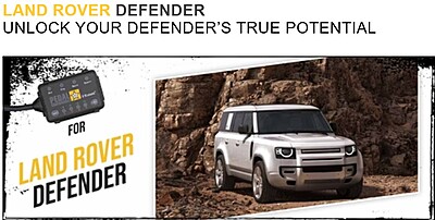 Pedal Commander® Throttle Response Controller For Land Rover Defender