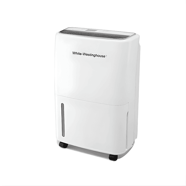 Front view of the White Westinghouse AWHD20L 20-liter portable dehumidifier.
