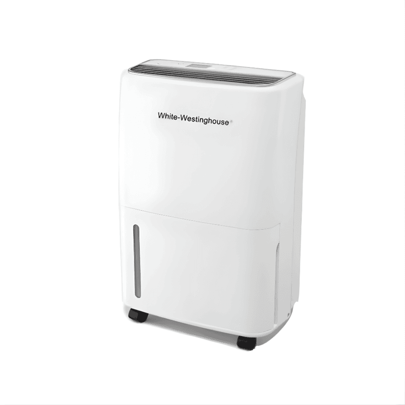 Front view of the White Westinghouse AWHD20L 20-liter portable dehumidifier.