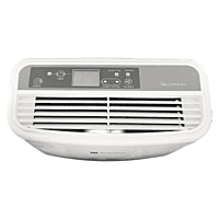 Top view of the White Westinghouse 20L dehumidifier air outlet grill.