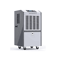 White Westinghouse WDE110P commercial dehumidifier standing on a flat surface.