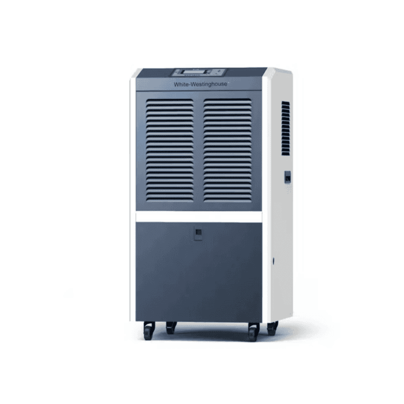 White Westinghouse WDE60P 60 liter industrial dehumidifier front view
