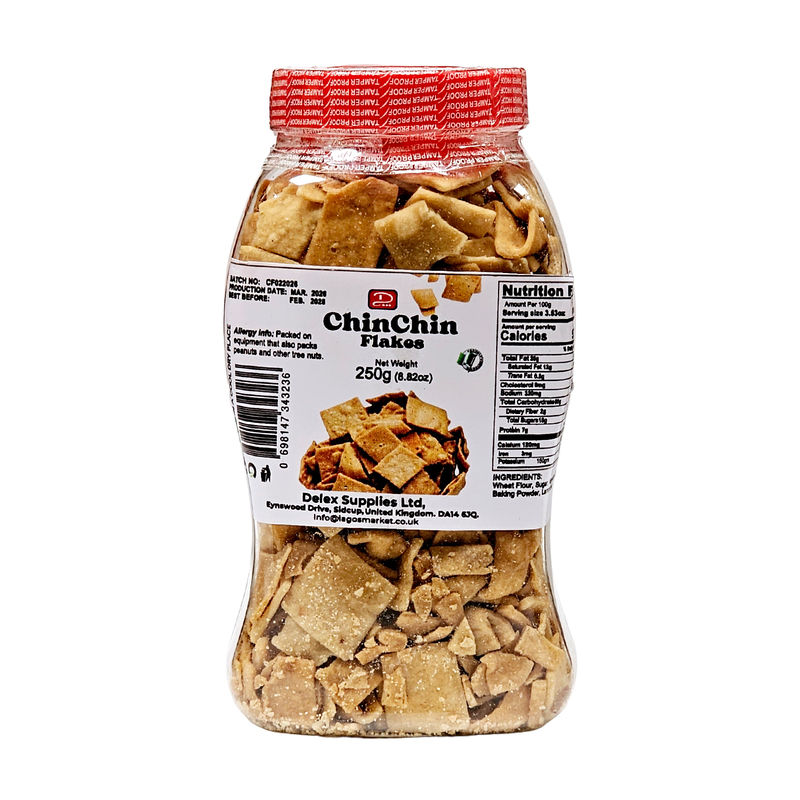 26673 Delex ChinChin Flakes 250g X 12