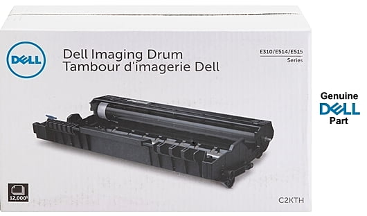 -Dell C2KTH (593-BBKE) Drum Unit, Black, Standard Yield.