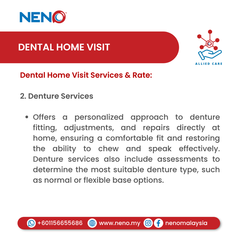 Dental Home Visit Service
