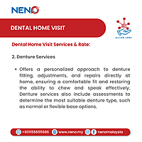 Dental Home Visit Service