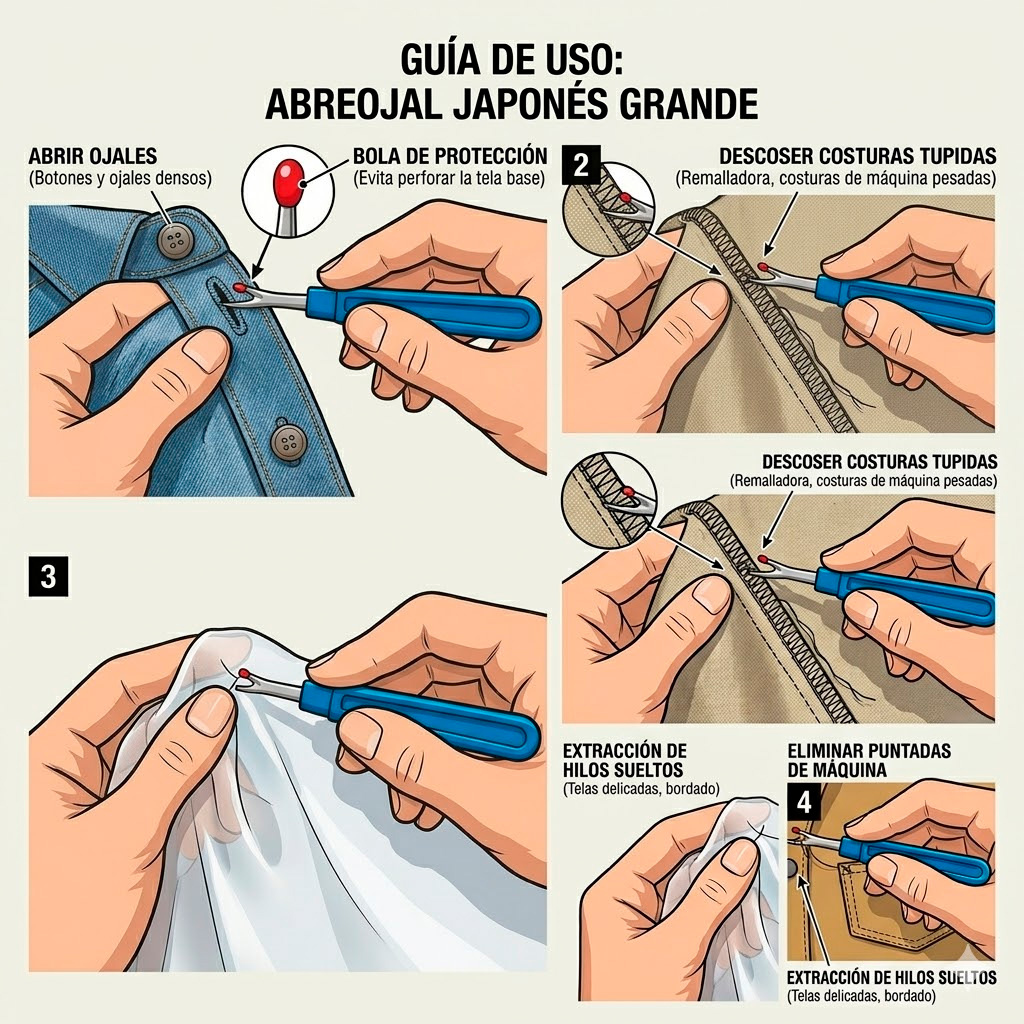 Abreojal Japones Grande Rf 8821 Paquete X 100 Unidades