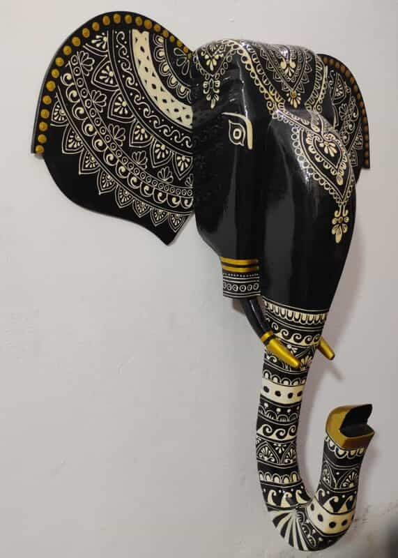 Elephant Mural Handicraft Elephant Mural Handicraft