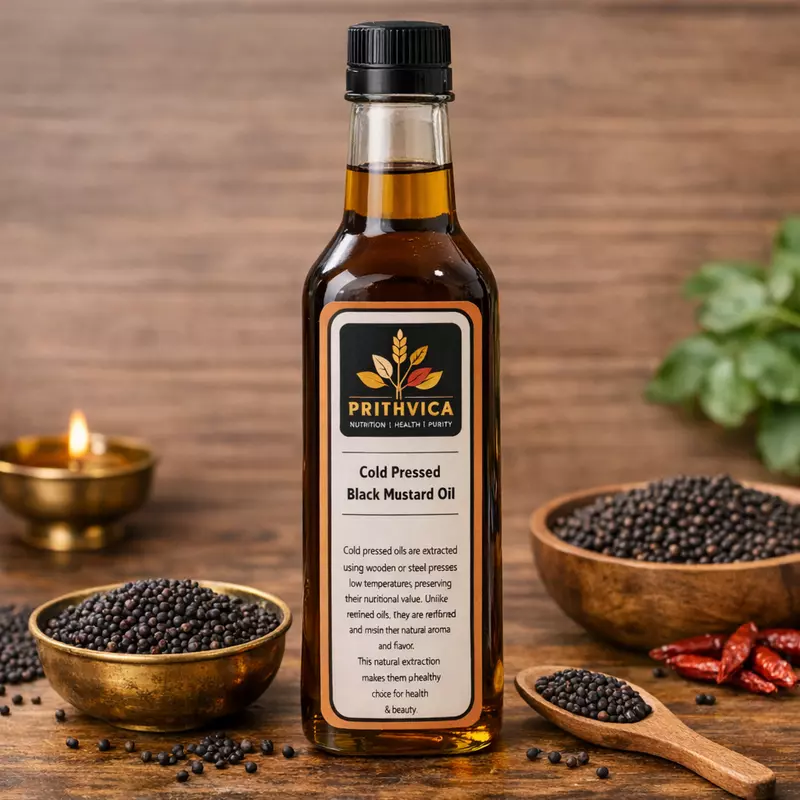 Cold Pressed Black Mustard Oil