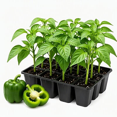 Green Pepper Seedling Pack