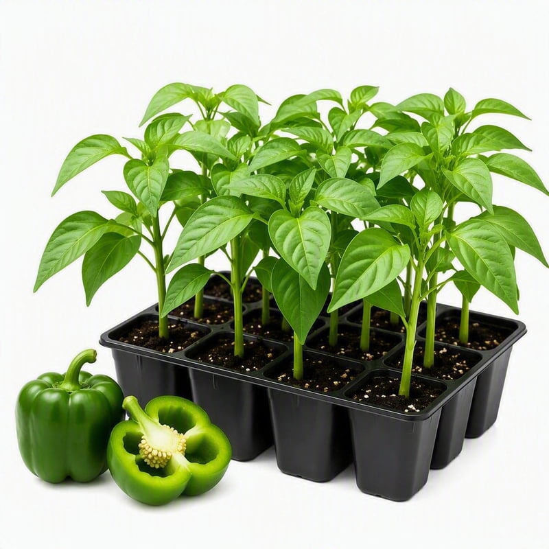 Green Pepper Seedling Pack