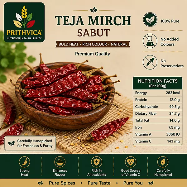 Teja Mirch Sabut