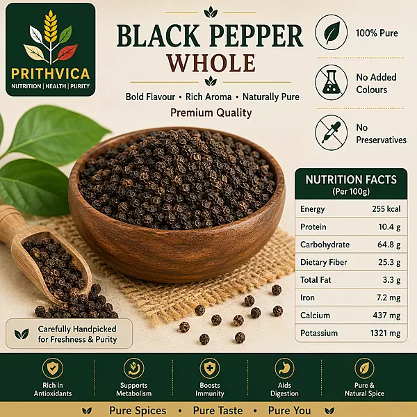Black Pepper Whole