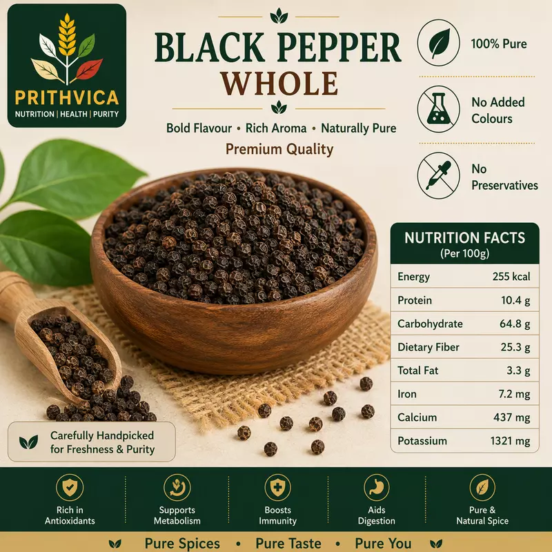 Black Pepper Whole