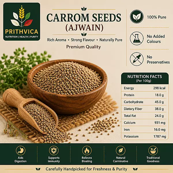 Carrom Seeds (Ajwain)