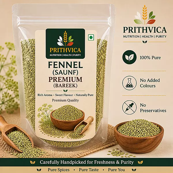 Fennel (Saunf Premium / Bareek)