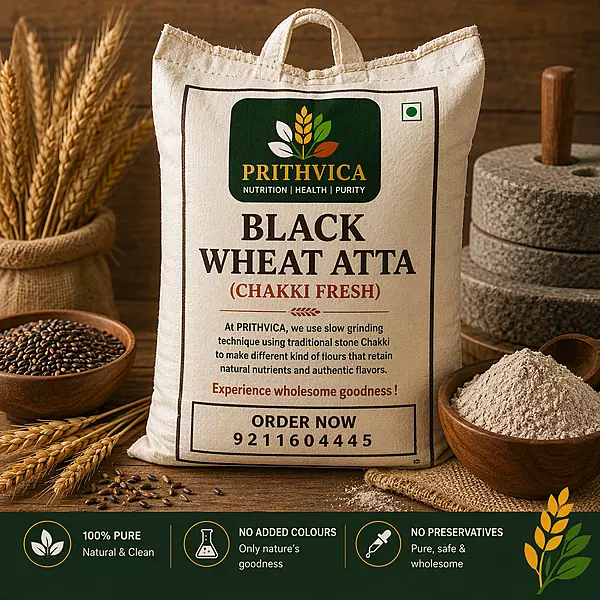 Black Wheat Atta