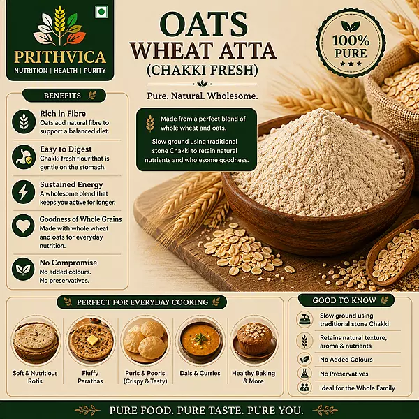 Oats Wheat Atta