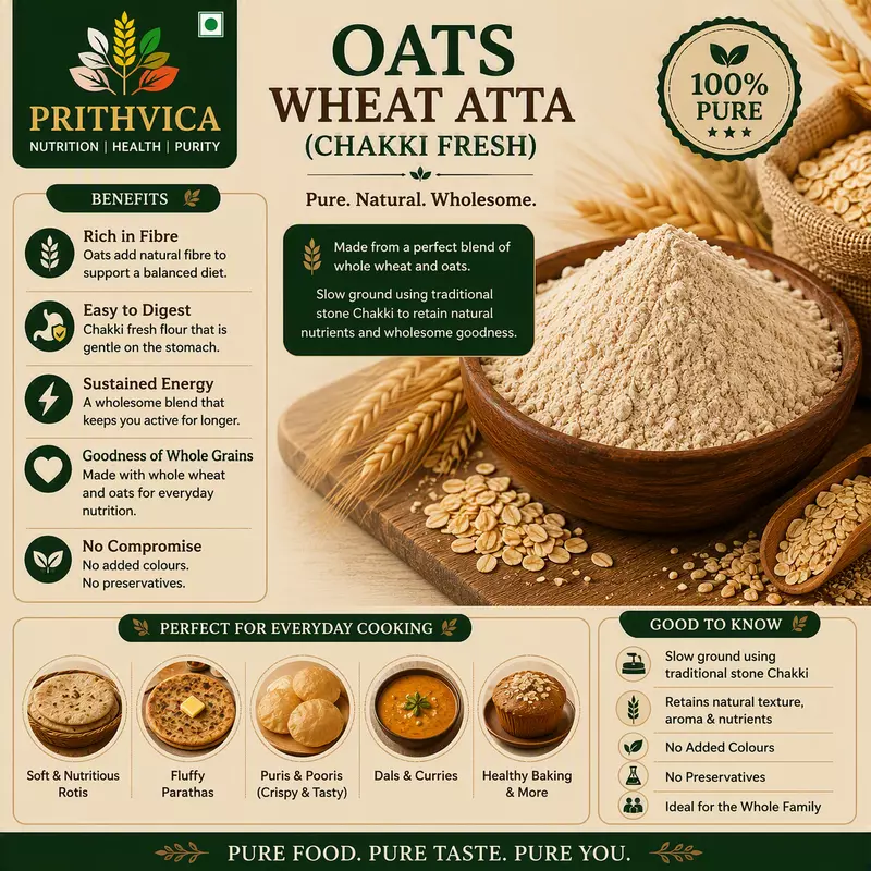 Oats Wheat Atta