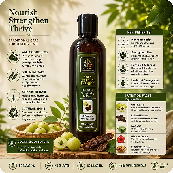 Amla Shikakai Shampoo