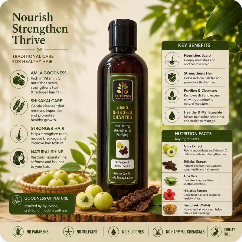 Amla Shikakai Shampoo