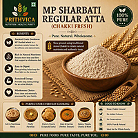 MP Sharbati Wheat Atta (Regular)
