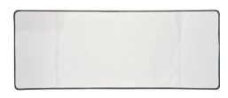 Deskpad with Black Overlock