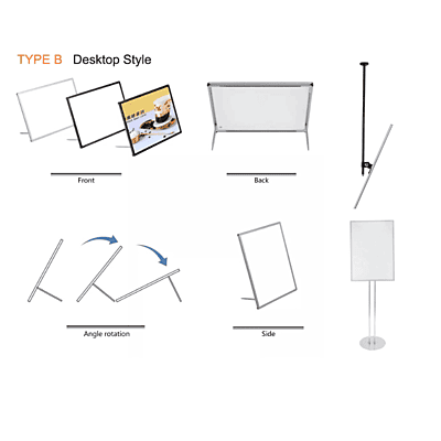 Desktop Advertising Light Box A3