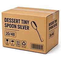 Dessert Tiny Spoon Silver 20/48