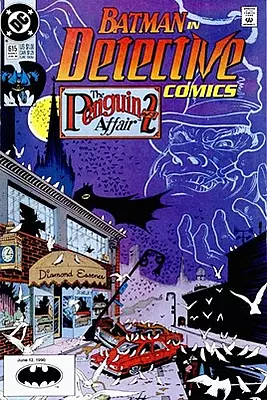Detective Comics #615 Newsstand Variant (DC Comics Early June 1990)