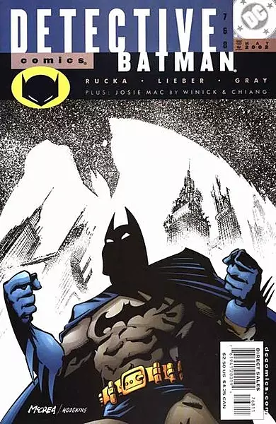 Detective Comics #768 Newsstand Variant (DC Comics May 2002)