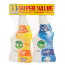 Dettol Kitchen & Bathroom Cleaner 2s