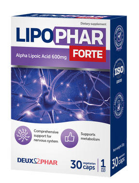 DeuxPhar LipoPhar Forte 600 mg 30 Capsules