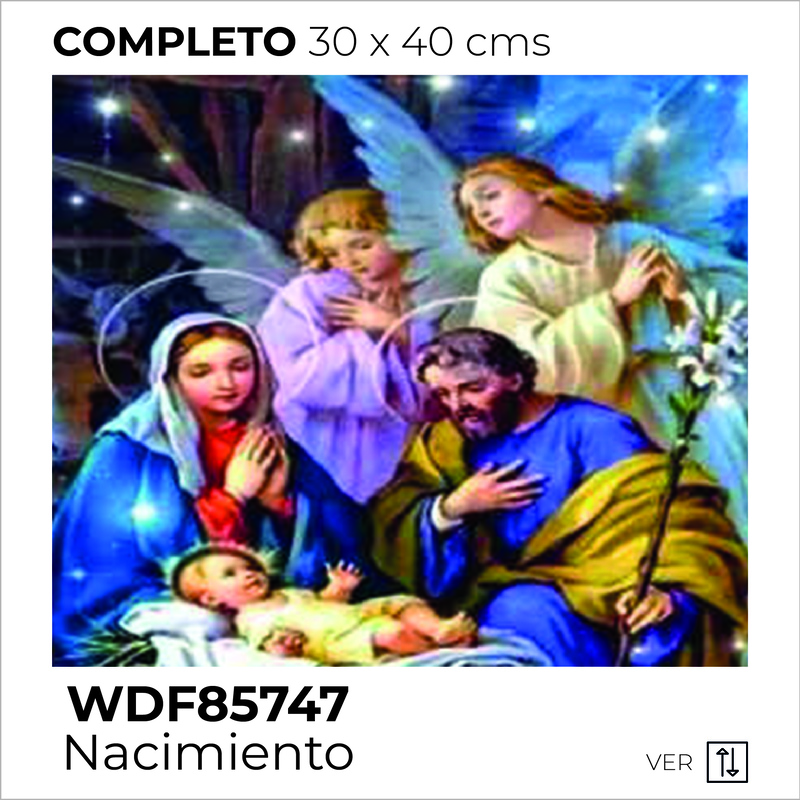 Kit Dibujo Diamante Wdf85747 Nacimiento Unidad Kit Dibujo Diamante Wdf85747 Nacimiento Unidad