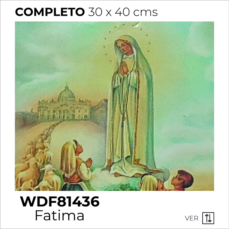 Kit Dibujo Diamante 81436 Fatima Unidad Kit Dibujo Diamante 81436 Fatima Unidad