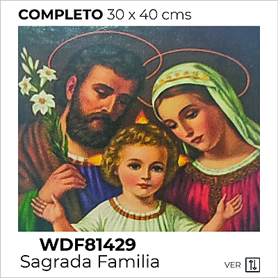 Kit Dibujo Diamante 81429 Sagrada Familia Unidad