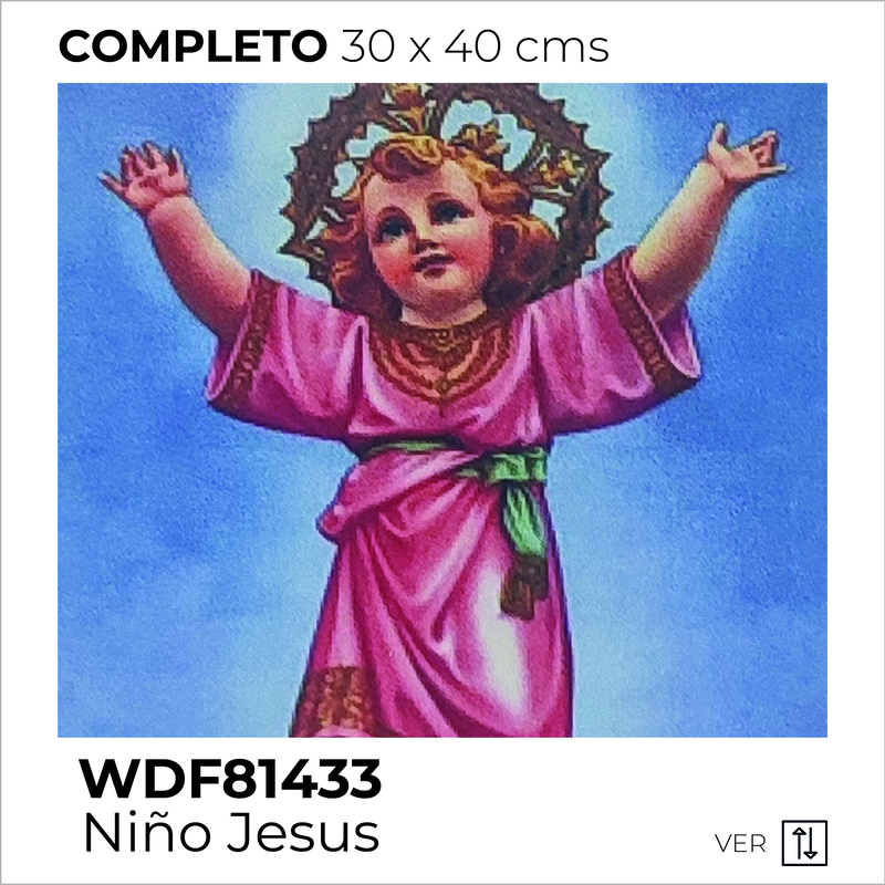 Kit Dibujo Diamante 81433 Niño Jesus Unidad Kit Dibujo Diamante 81433 Niño Jesus Unidad
